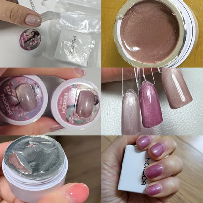 5g/Bottle White Moonlight Nail Cat's Eye Gel Magnetic Satin Gel Polish 9-Colors Soak Off Glitter Phototherapy Manicure Varni…