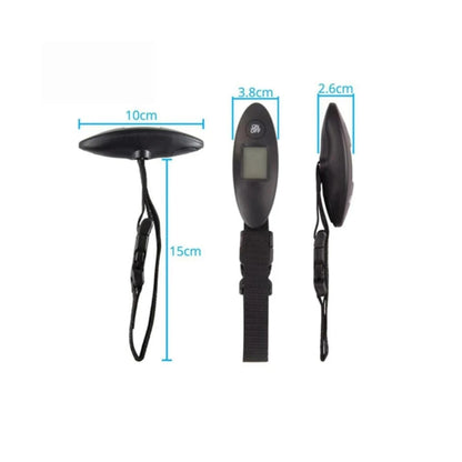 40kg/100g Portable Luggage Scale High Precision Travel Digital Hanging Scales With Webbing Belt LCD Digital Electronic Lugga…