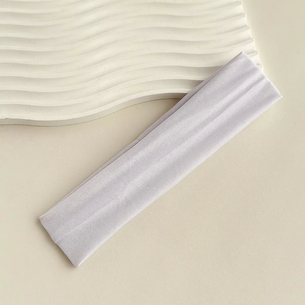 Four Seasons Solid Sports Headbands For Women Fitness Running Yoga Solid Color Elastic Hairbands Stretch Makeup Hair Accesso…