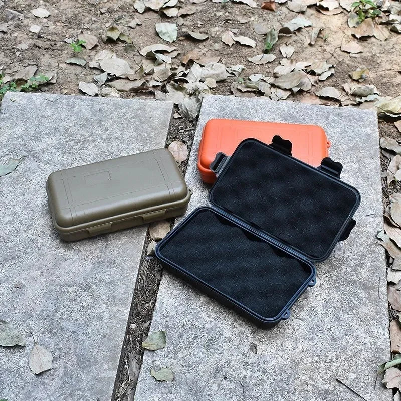 S/L/XXL Size Outdoor Plastic Waterproof Sealed Survival Box Container Camping Outdoor Travel Storage Box - image 4