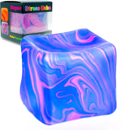 Soft and Glutinous Sensory Stress-relief Toy Cube Filled with Gel Stretchable Ball Soft Ice blind box Slow Rebound - image 12