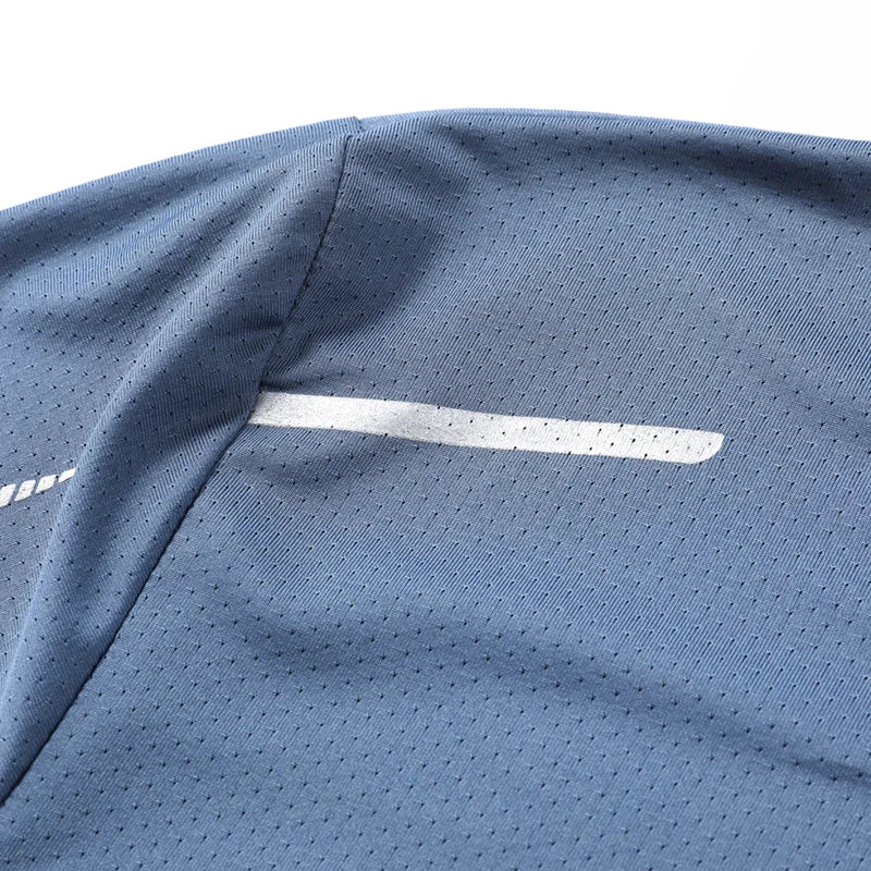 CHRLCK Men's Running Quick Drying T-shirts Breathable Hiking Fishing Tees Soft Elasticity Outdoor Sports Short Shirt Summer…