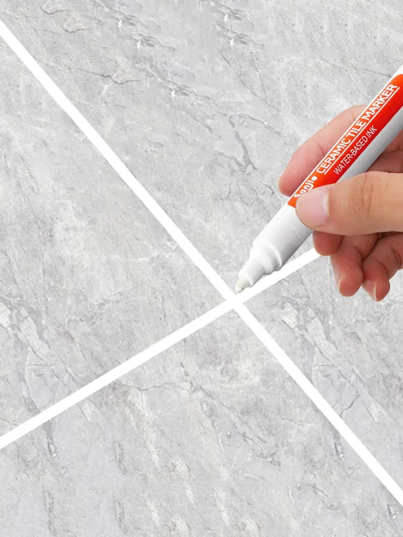 1/5/10/30PC Ceramic tile bathroom wall floor tile gap color repair anti-mildew waterproof whiteboard color repair pen - imag…