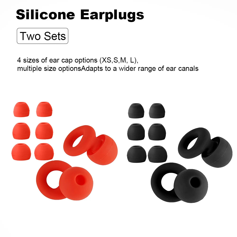 Silicone Earplugs for Swimming Sleep Noise Cancel Noise Reduction-Soundproof Reduce Disturbances -Quality Earplugs - image 38