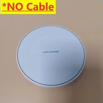 Wireless Charger For iPhone 17 15 14 13 12 X Pro Max Induction Fast Charging Pad Dock Station For Samsung S23 S22 Xiaomi Hua…