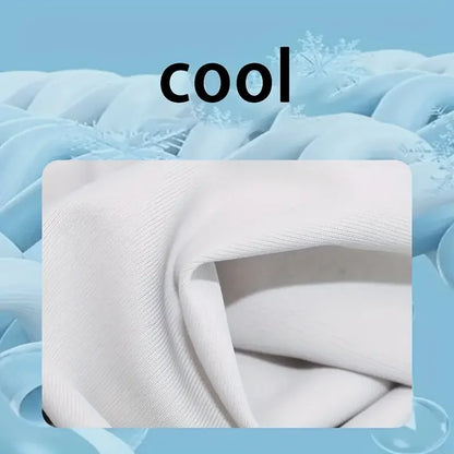 1 Pair Men's Lightweight Breathable Cooling Sports Sleeves Ice Silk Fabric Sweat-Absorbent for Cycling Fishing Running & Hik…