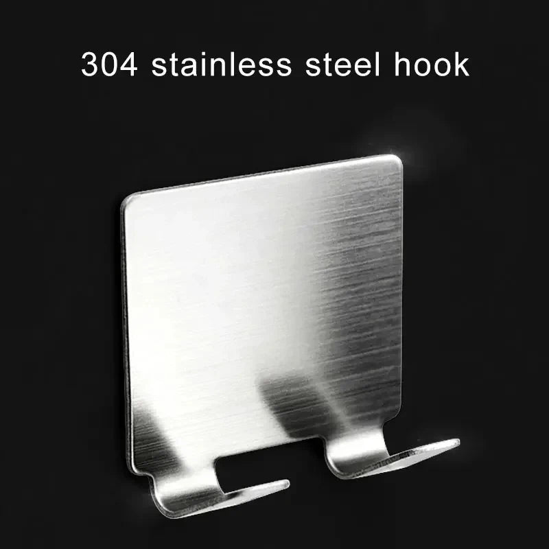 2pcs Razor Holder 304 Stainless Steel Men Shaving Shaver Razor Stand Shelf Shaving Razor Storage Rack Bathroom Hook Organize…