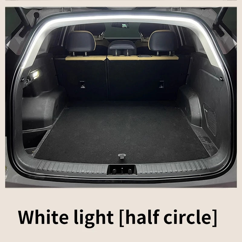 Car high brightness trunk lighting ambient light interior decoration LED wiring free automatic sensing tailgate light strip…