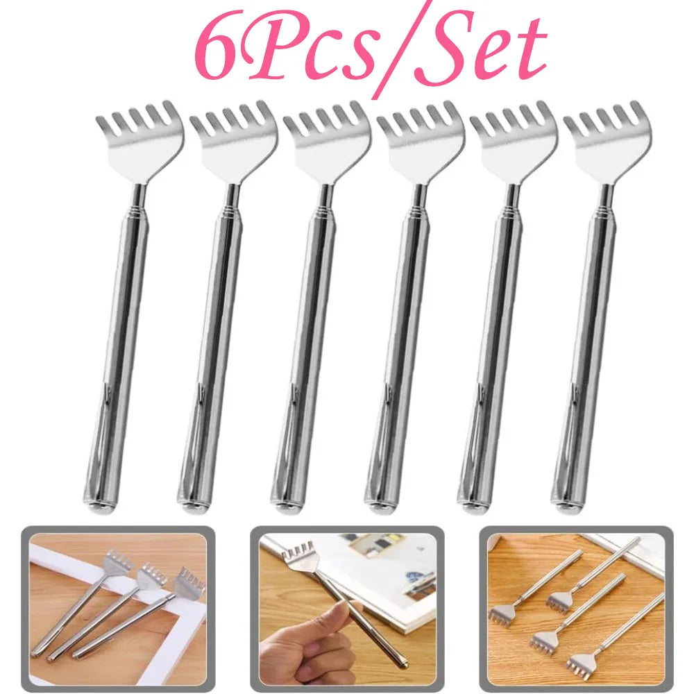 Compact Telescopic Back Massager – Portable Extendable Stainless Steel, Ideal Birthday Gift & Christmas Stocking Stuffer for…
