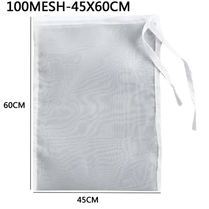 Nylon Filter Bags Vegetable Milk Strainer Sieve Drain Tea Filter Net Bag Kitchen Gadgets For Home Food Cheese Cloth Honey Si…