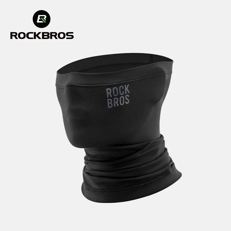 ROCKBROS Winter Keep Warm Cycling Face Mask Fleece Hiking Camping Ski Balaclava Neck Scarf Windproof MTB Road Bicycle Bike M…