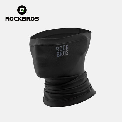 ROCKBROS Winter Keep Warm Cycling Face Mask Fleece Hiking Camping Ski Balaclava Neck Scarf Windproof MTB Road Bicycle Bike M…