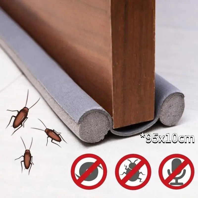 2/1PC Flexible Under Door Draft Stopper Door Bottom Seal Strip Weather Strip Thicker Anti-Cold Gap Blocker Sealing Weather S…