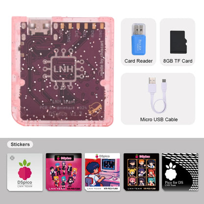 Chiscart DSpico Game Reader Cart Injection Molded Transparent Case with RP2040 MCU For NDS NDSL DSi 3DS Console - image 17