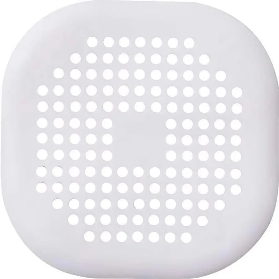 Square Silicone Drain Sticker Bathroom Sewer Hair Filter Drain Cover Household Bathroom Drain Mat - image 7