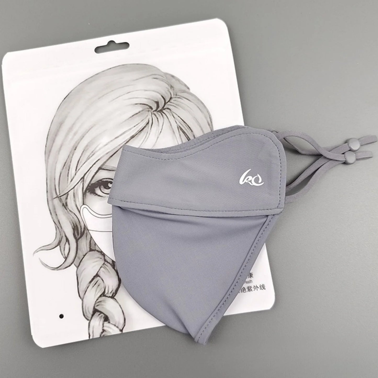 2026 NewThin Sunscreen Face Scarf Ice Silk Mask Summer Cover Veil Eye Protection Gini Golf - image 6