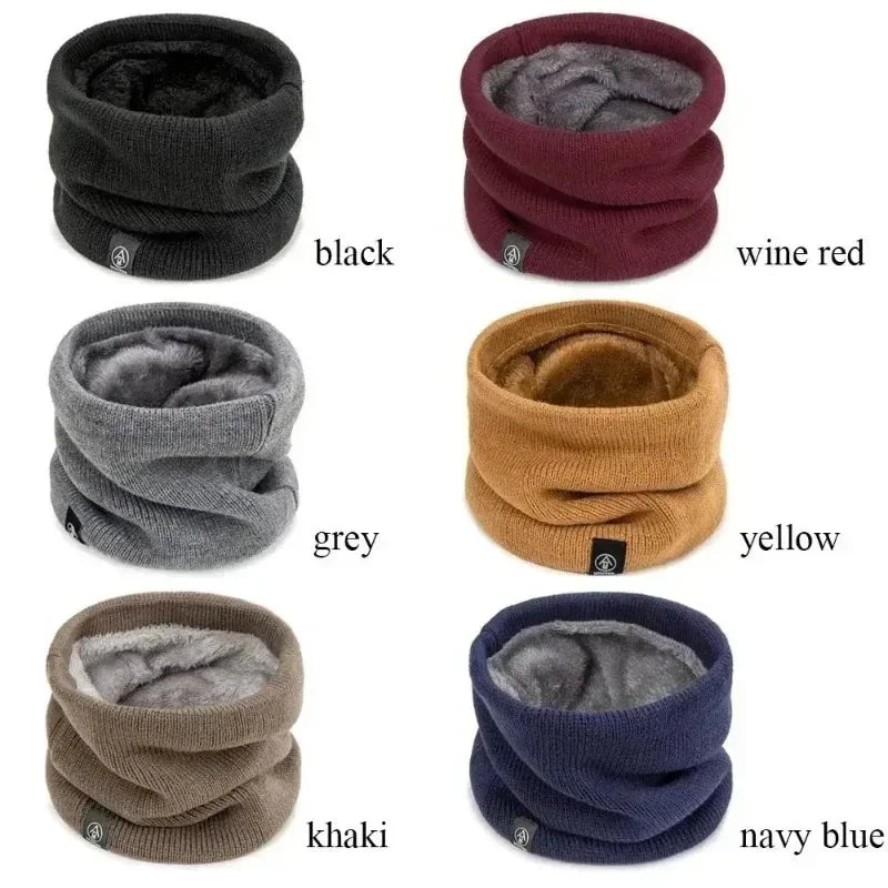 Knitted Neck Warmer Sports Scarf Fashion Soft Women Men Face Cover Winter Skating Running Hiking Scarves Thick Cold-proof Co…