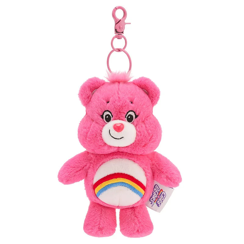 Care Bears Plush Kawaii Carebears Rainbown Bear Plush Anime Hobby Toy Keychain Bag with Sound Dolls Christmas Birthday Gifts…