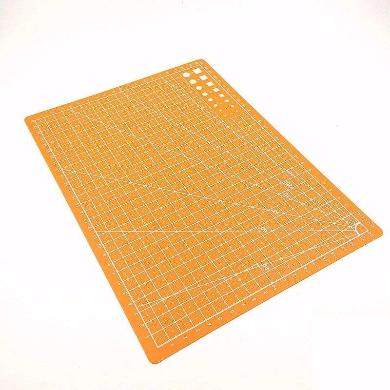 A3 A4 A5 PVC Cutting Mat Workbench Patchwork Cut Pad Sewing Manual DIY Knife Engraving Leather Cutting Board Side Underlay -…