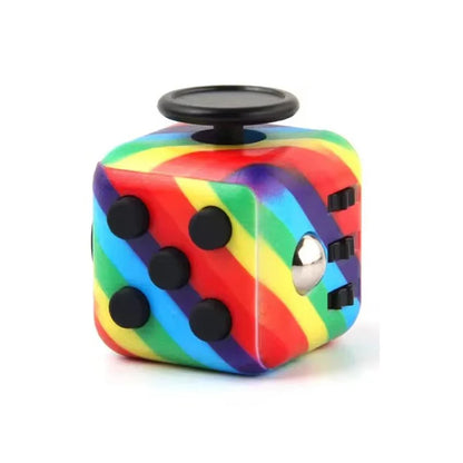 Fidget Cube Antistress Hand Spinner Decompression Toy for Autism ADHD Anxiety Sensory Toys for Kids Adults Stress Relief Toy…