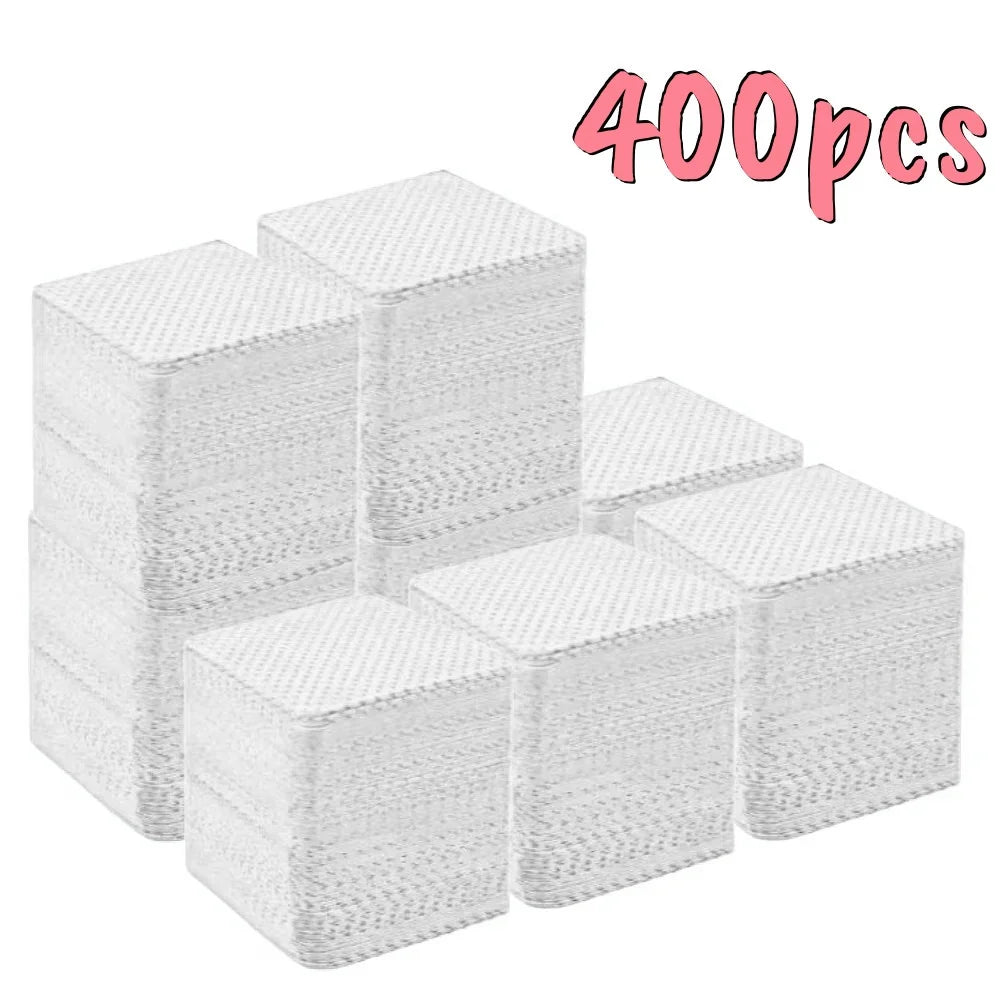20/600pcs Lint-Free Nail Wipes Gel Cleansing Tissues Aluminum-Free Nail Polish Remover Pads for NaiArt Beauty Cleaning Care…