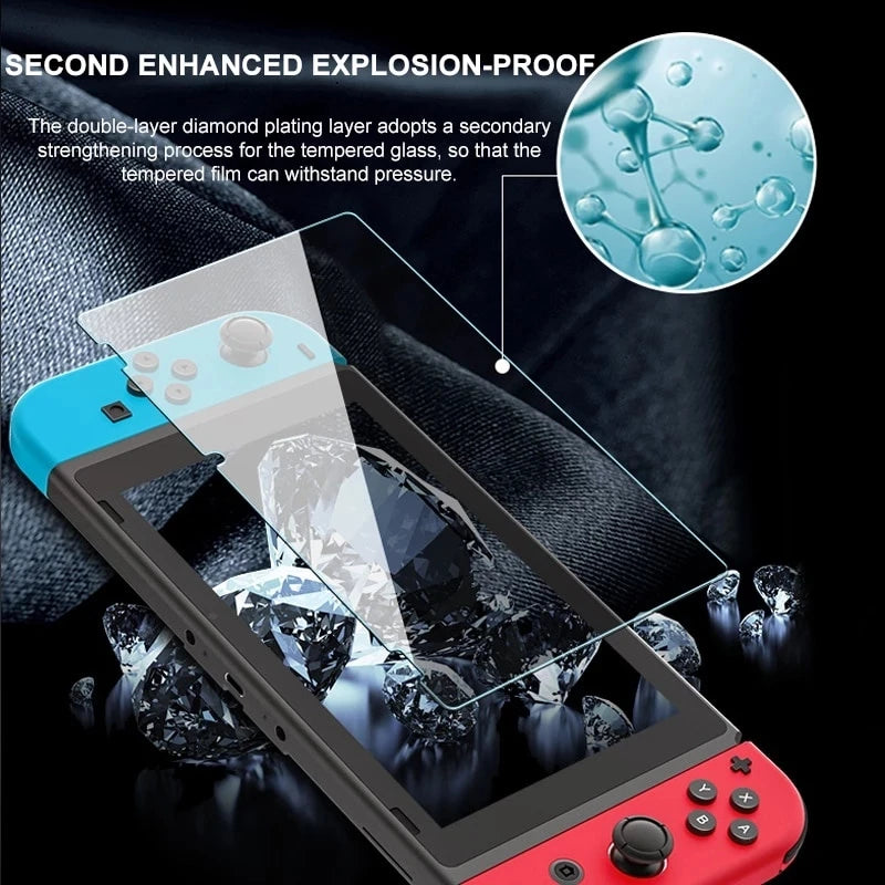 1/2/3PCS Protective Glass For Nintend Switch Tempered Glass Screen Protector for Nintendos Switch Oled Lite NS Accessories F…