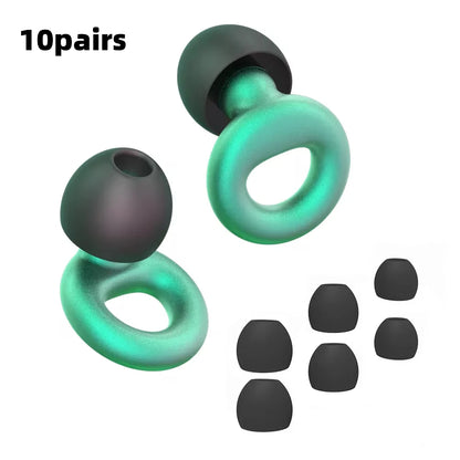 Silicone Earplugs for Swimming Sleep Noise Cancel Noise Reduction-Soundproof Reduce Disturbances -Quality Earplugs - image 31