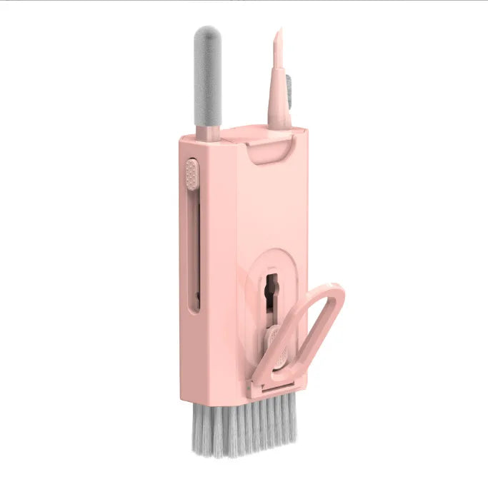 8 in 1 Cleaning Kit Computer Keyboard Cleaner Brush Earphones Cleaning Pen For Headset IPad Phone Cleaning Tools Keycap Pull…