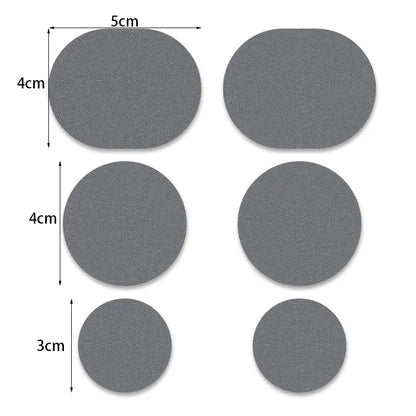 6PCS Sports Shoe Repair Patches, Anti-wear Shoe Patches, Insole Repair Patches, Self-adhesive Patches Inside High Heels - im…