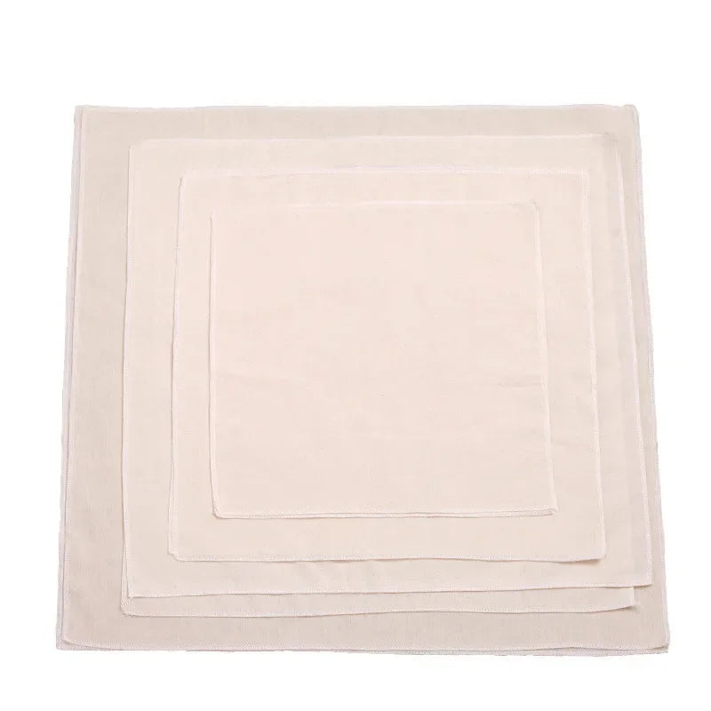 Cheese Cloths Hemmed Cheesecloth for Straining Reusable Cloth Strainer Muslin Cloth for Cooking Baking Juicing - image 4