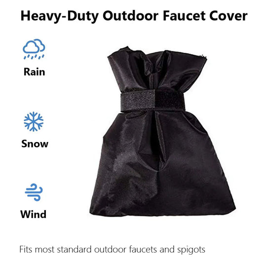 Outdoor Faucet Cover, Winter Freeze Protection Insulation for Water Taps, Garden Faucet Protector - image 2