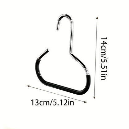1/2/5pcsVersatile Manganese Steel Round Hook - Perfect for Hats, Ties, Scarves & Bags, Strong Load-Bearing, Non-Deformable -…