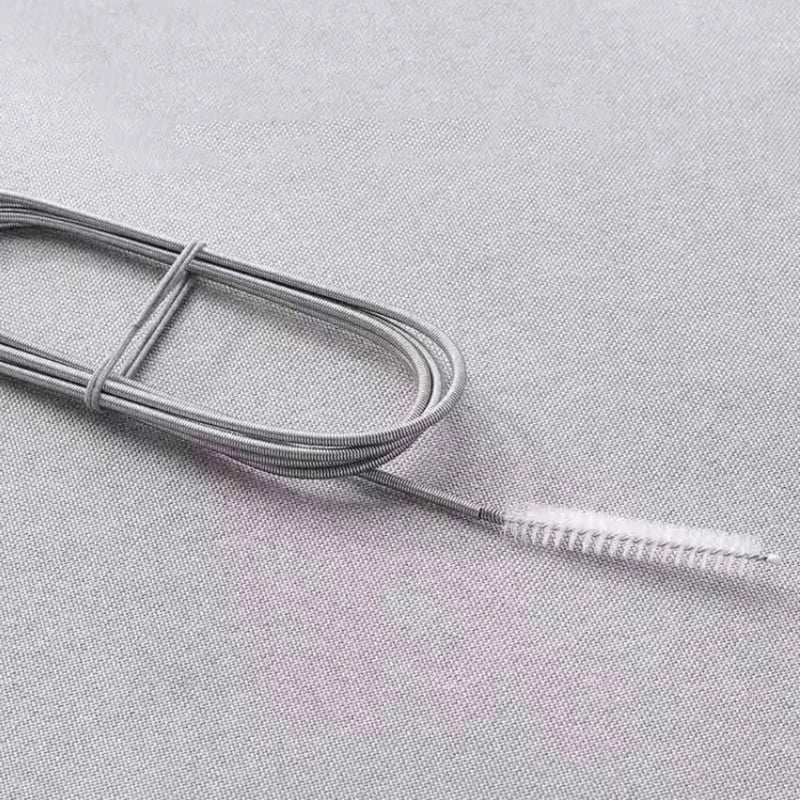 Refrigerator Drain Dredge Cleaning Set Long Flexible Refrigerator Scrub Brush Water Dredging Tool Water Tube Cleaning Coil B…
