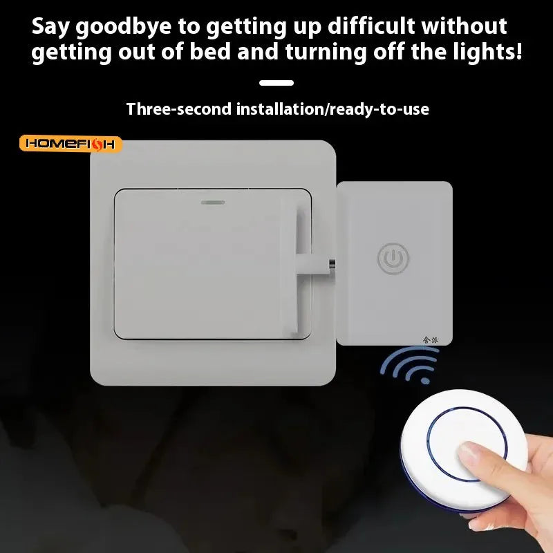 Wireless Control Light Switch Off Tool Automatic Button Pusher Intelligent USB Rechargeable Lazy Remote Control Switch - ima…