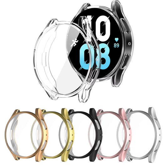Soft TPU Watch Case for Samsung Galaxy Watch 4 5 6 7 40mm 44mm Protective Cover Shockproof Anti-Scratch Full Protective
