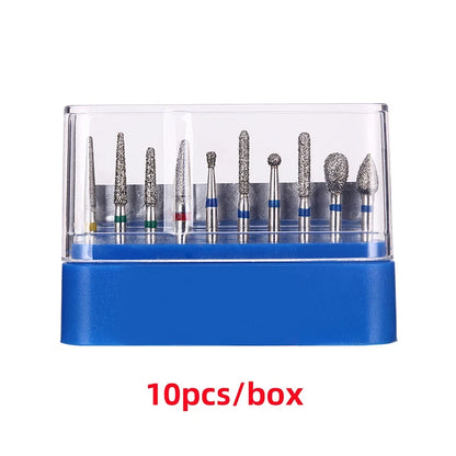 1BOX Azdent DENTAL Diamond Bur Kit With Storage Box Various Functions Optional Fit for High Speed Handpiece - image 19