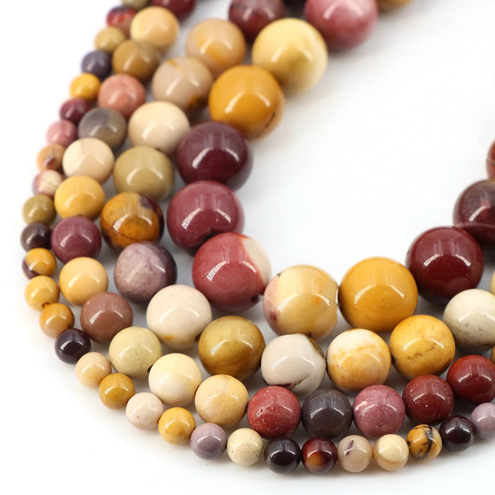 Natural Stone Beads Blue Tiger Eye Crystal Amethyst Rose Quartz Gemstone Bead for Jewelry Making Bracelet Necklace 4/6/8/10M…