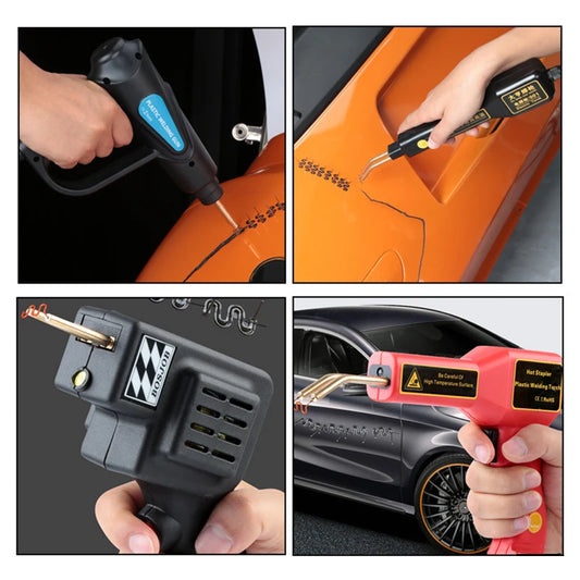 100-600Pcs Auto Plastic Repair Welding Nails Car Bumper Repair Welded Stud Precut Wave Nails Machine Welding Hot Stapler - i…