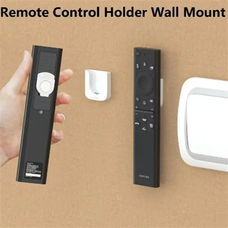 (1 Pairs) Strong Magnetic Remote Control Holder Wall Mount TV Remote Wall Mount Holder Hook Fan Remote Holder Magnetic Hooks…