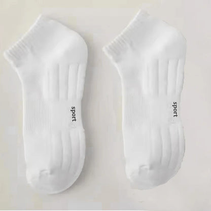 Men's Thick Bottom Sweat Absorbing and Breathable Sports Socks with Bottom Cushion for Running Professional Sports Men's Soc…