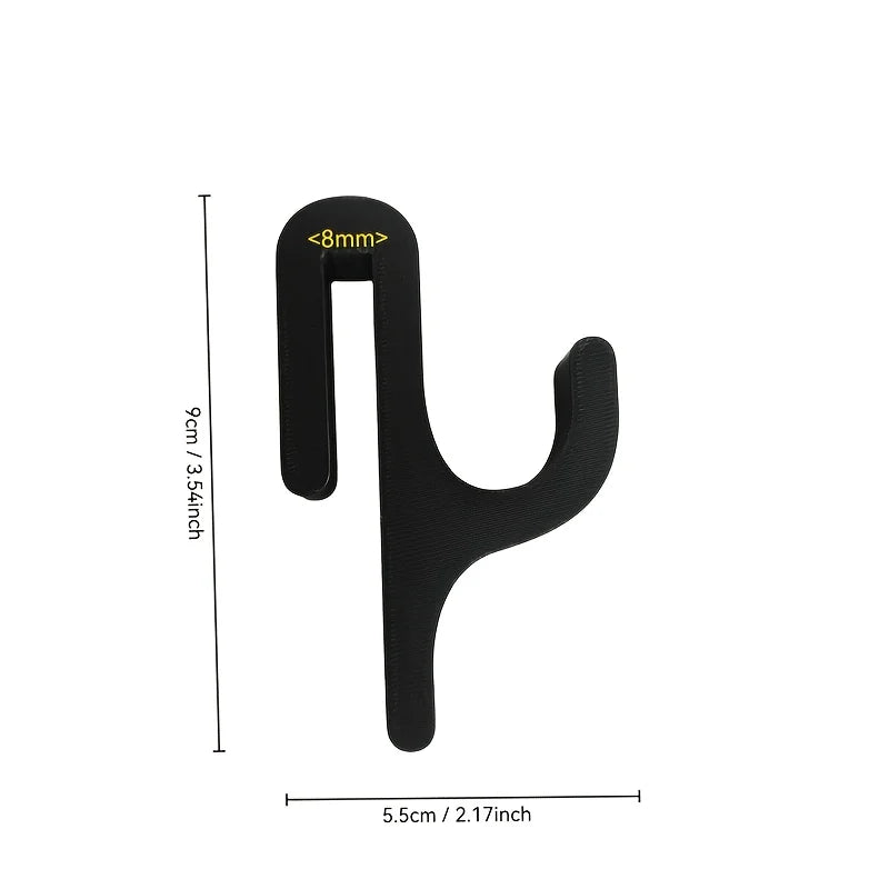 3D Shower Door Towel Hook for 8mm Glass Doors Bathroom Hanger for Clothes Towel Bathrobes Laundry Dormitory Apartment - imag…