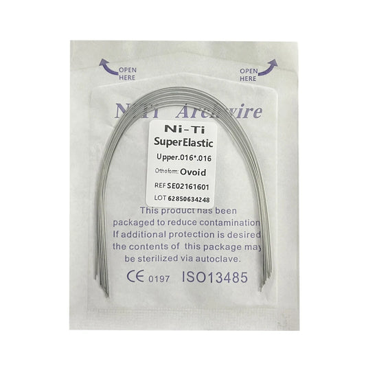 10pcs/Pack AG Dental Orthodontic Arch Wires NITI Round / Rectangular Oval Form Ortho Arch Wire Dentist Tool - image 2
