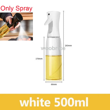 2in1 Kitchen Spray Oil Dispenser Oil Sprayer Polisher Or Only Brush Spray for Air Fryer Salad Grilling Roasting Cooking Kitc…