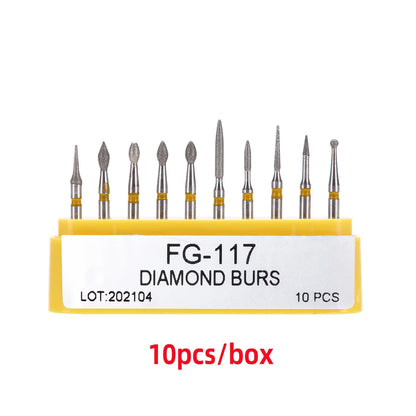 1BOX Azdent DENTAL Diamond Bur Kit With Storage Box Various Functions Optional Fit for High Speed Handpiece - image 7