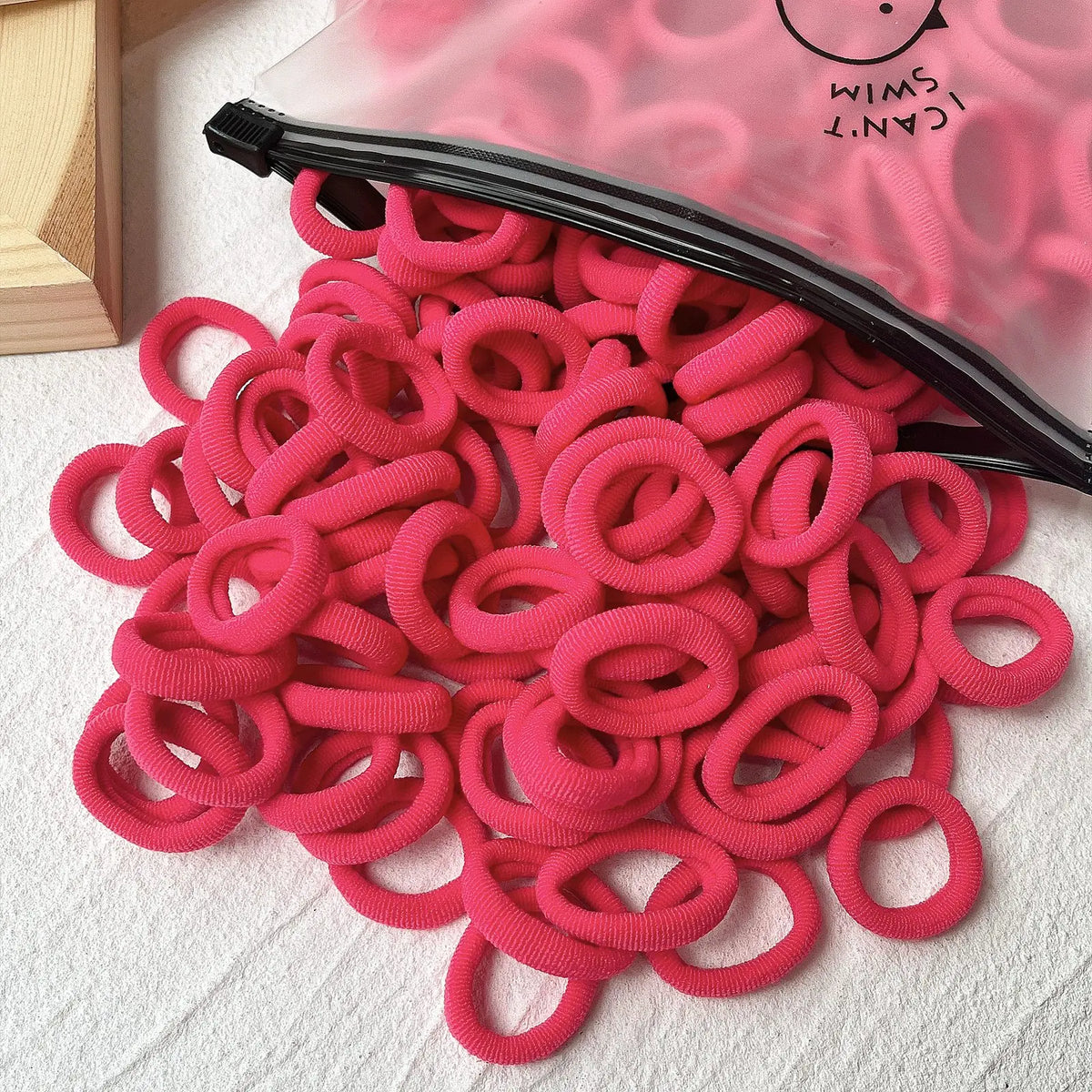 20/50pcs Kids Elastic Hair Bands Girls Sweets Scrunchie Rubber Band for Children Hair Ties Clips Headband Baby Hair Accessor…