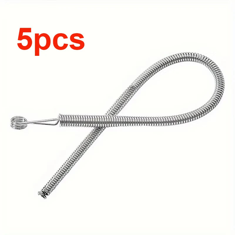 Bendable Spring Drawstring Threader Clip Pants Hoodies Elastic Band Lace Cord Flexible Drawstring Thread DIY Sewing Accessor…