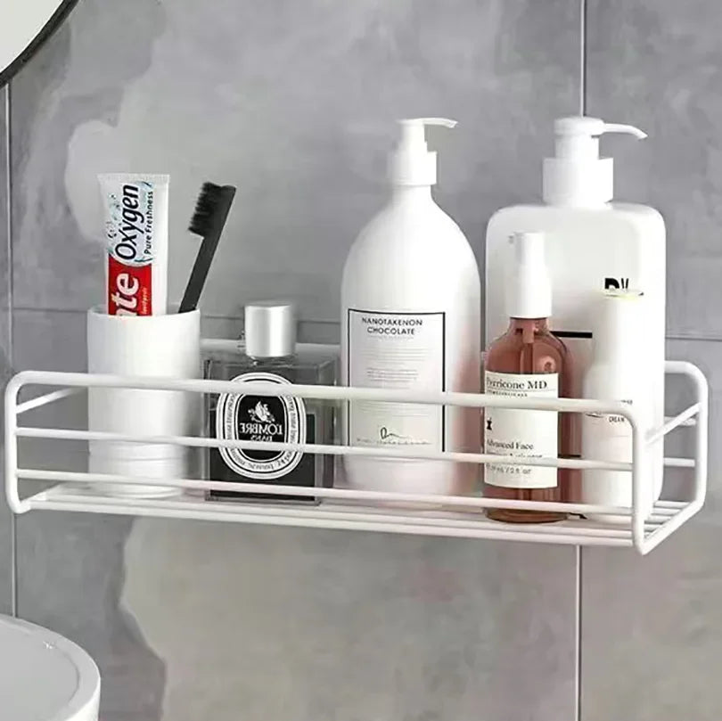 Bathroom Supplies Floating Wall Shelf Metal Organizer Cart Bathroom Shower Curtain Kitchen Storage Organizers Chest of Drawe…