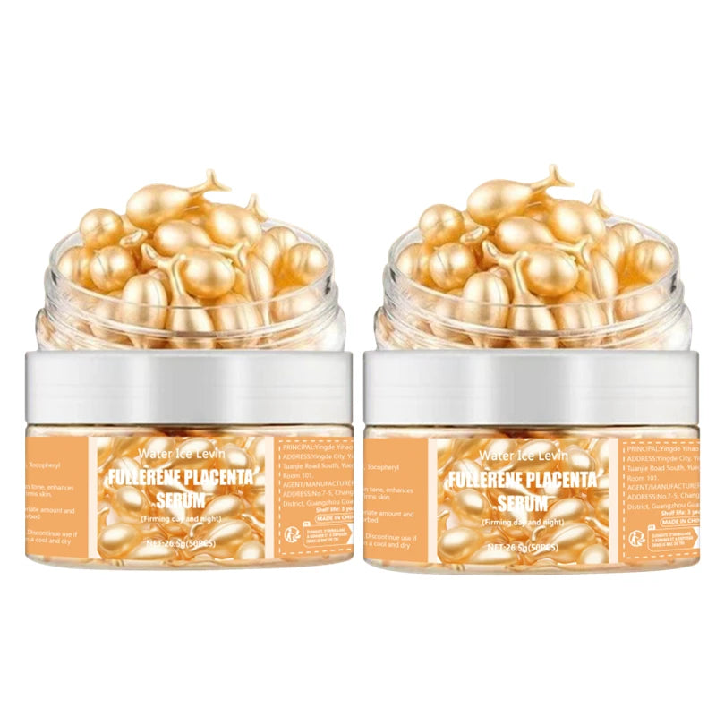 50Pcs Collagen Face Care Capsules Serum Spot Acne Wrinkle Remover Firming Whitening Hyaluronic Acid Essence Skin Care New st…