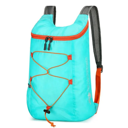 Multifunctional Outdoor Folding Backpack High Density Lightweight Waterproof Nylon Fabric Sports Bag for Camping Hiking Trav…