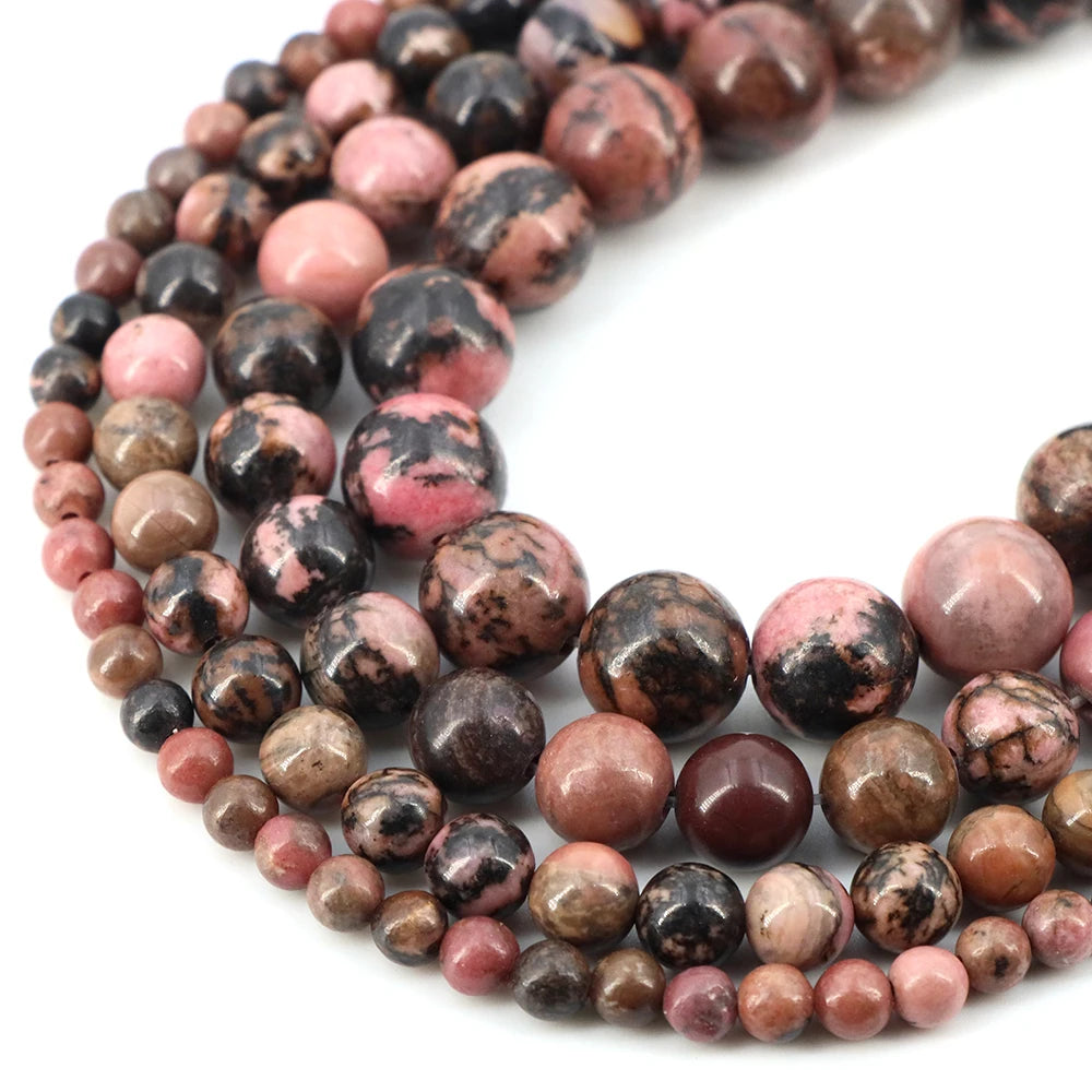 Natural Stone Beads Blue Tiger Eye Crystal Amethyst Rose Quartz Gemstone Bead for Jewelry Making Bracelet Necklace 4/6/8/10M…